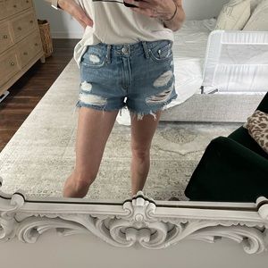 Lovers + Friends denim shorts